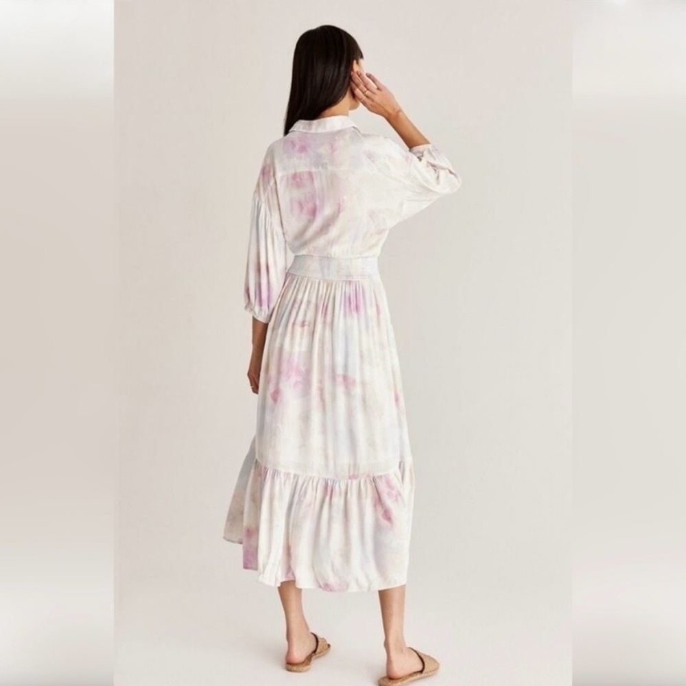 Z Supply Watercolor Floral Maxi Dress - Size Medium - Picture 4 of 11